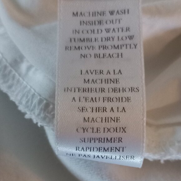 FRANK & EILEEN  Wicklow the Italian Chino white stretch chinos - Picture 10 of 10